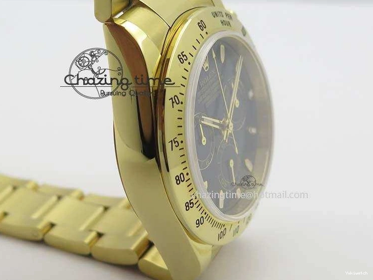 A7750 Dial 116523 Edition Bracelet Black Best On JF Daytona YG YG 0513